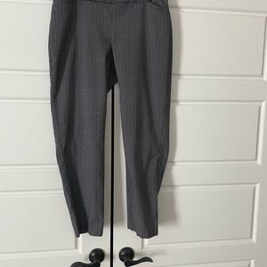Terra & Sky Men's Gray Textured Dress Pants